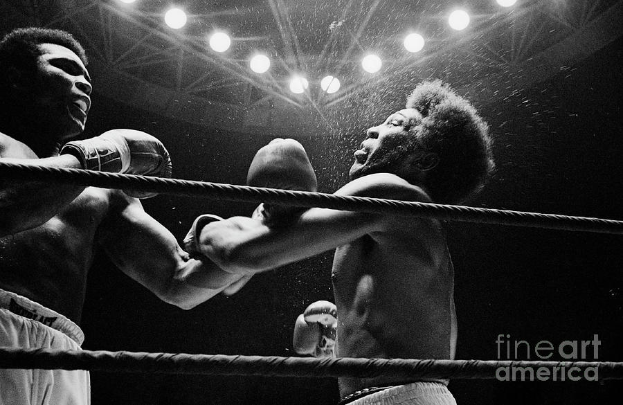 Muhammad Ali Punching Jimmy Ellis Photograph by Bettmann