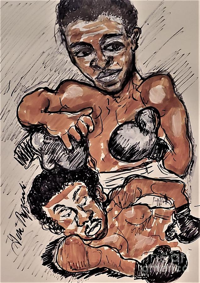 Muhammad Ali Vs George Foreman Rumble In The Jungle Mixed Media