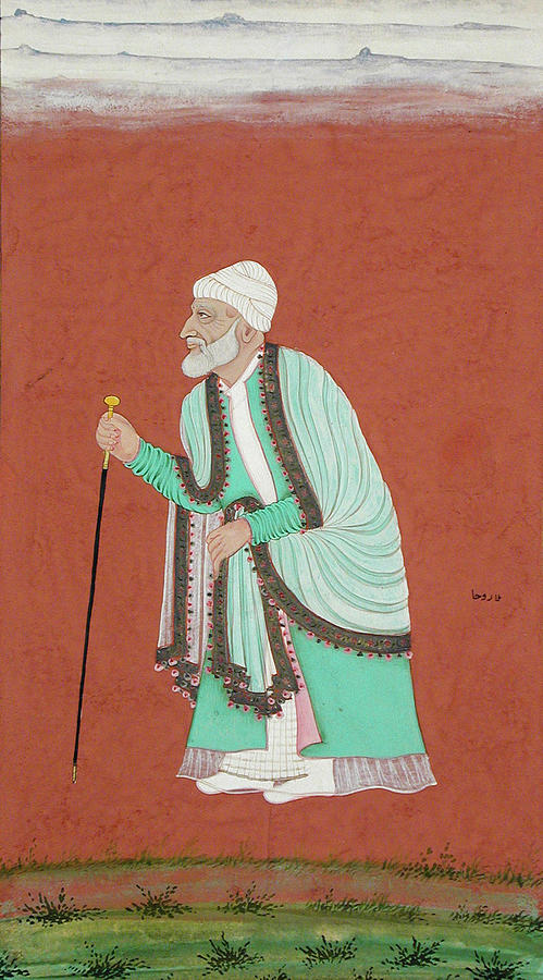 Miniature Painting - Mulla Raoza by Unknown