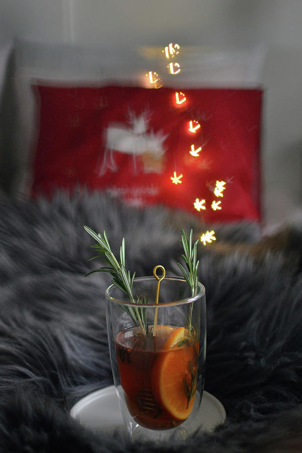 Mulled Tea In A Glass Photograph by Karolina Smyk