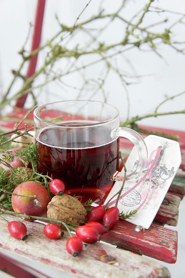 Mulled Wine As A Christmas Drink Photograph by Martina Schindler