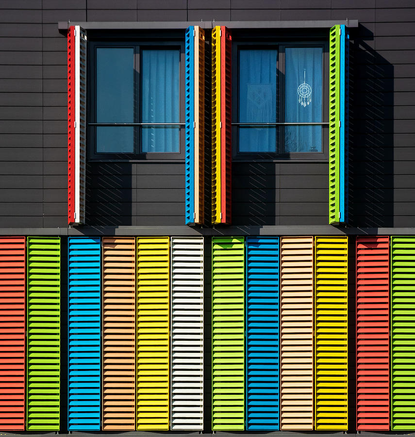 Architecture Photograph - Multicolor by Lus Joosten