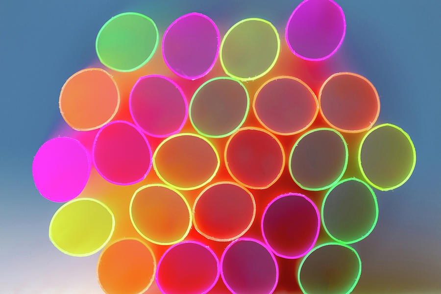 Multicolor Plastic Straws 3 Photograph by Marko Sarenac - Fine Art America