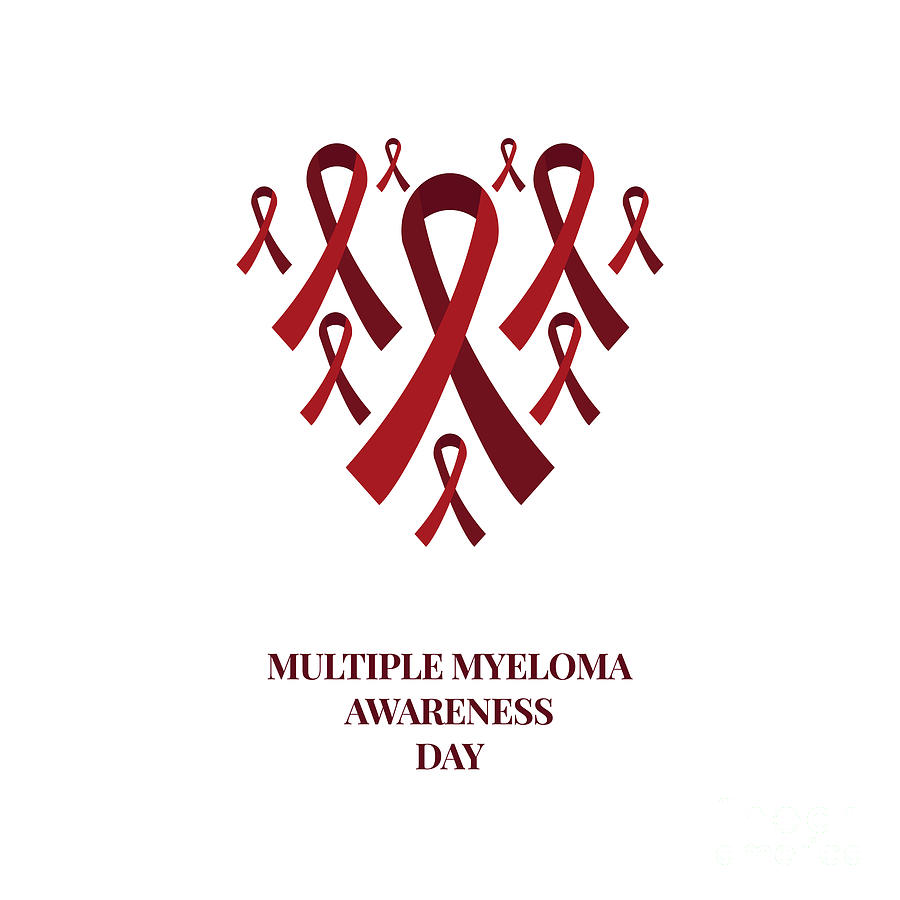 Multiple Myeloma Awareness Ribbon Photograph by Art4stock/science Photo Library