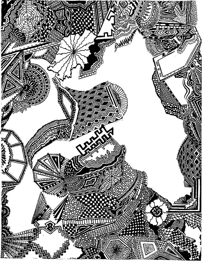 MumboJumbo Drawing by John McDowell Pixels