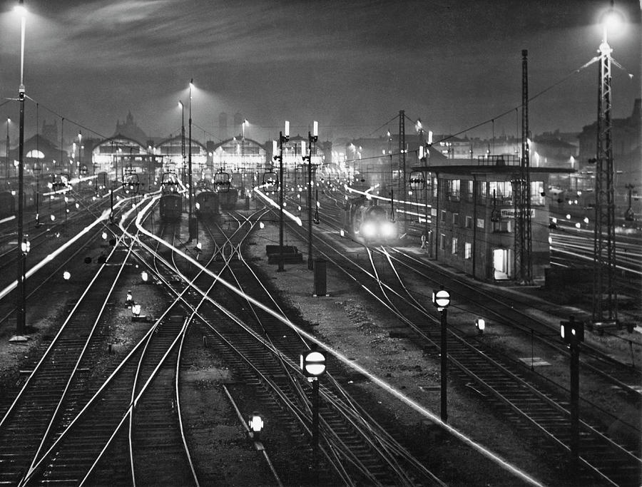 Munich Station Photograph by Fpg