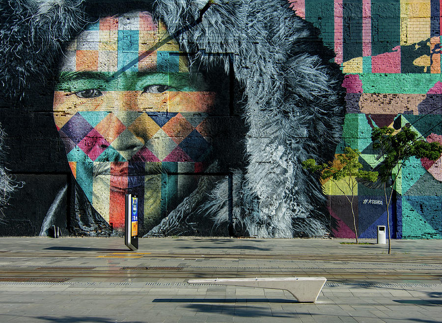 Mural Etnias in Rio de Janeiro by Alessandra RC Mural Etnias in Rio de Janeiro by Alessandra RC