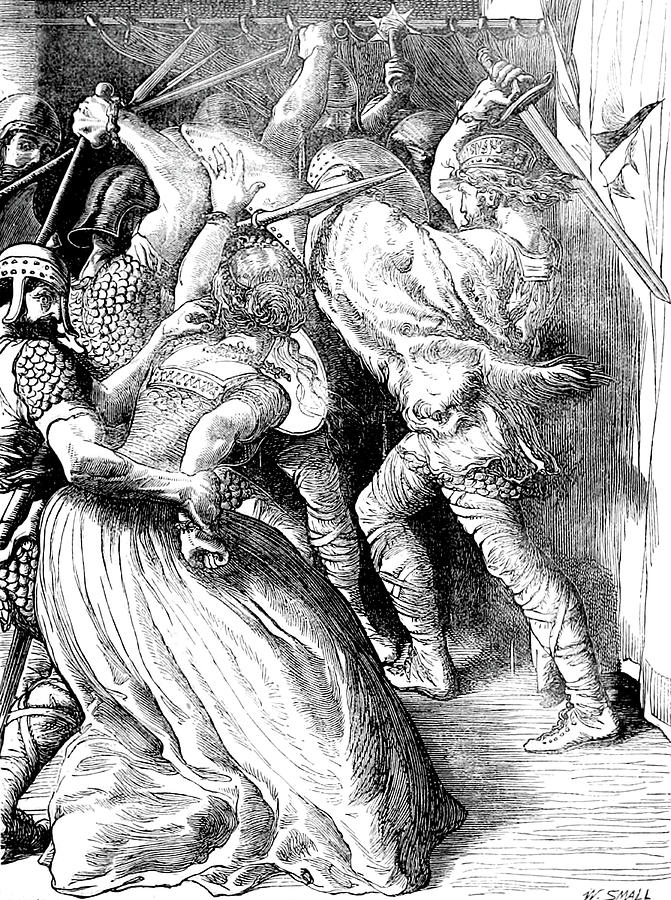 Murder Of Cynewul, King Of Wessex, 786 Photograph by Science Source