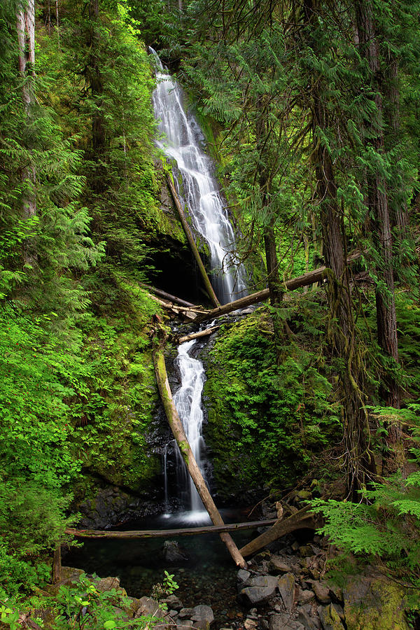 Murhut Falls Photograph by Larry Pollock - Fine Art America