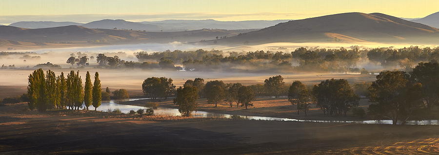 Fall Photograph - Murray River Dawn by Craig Gurnett