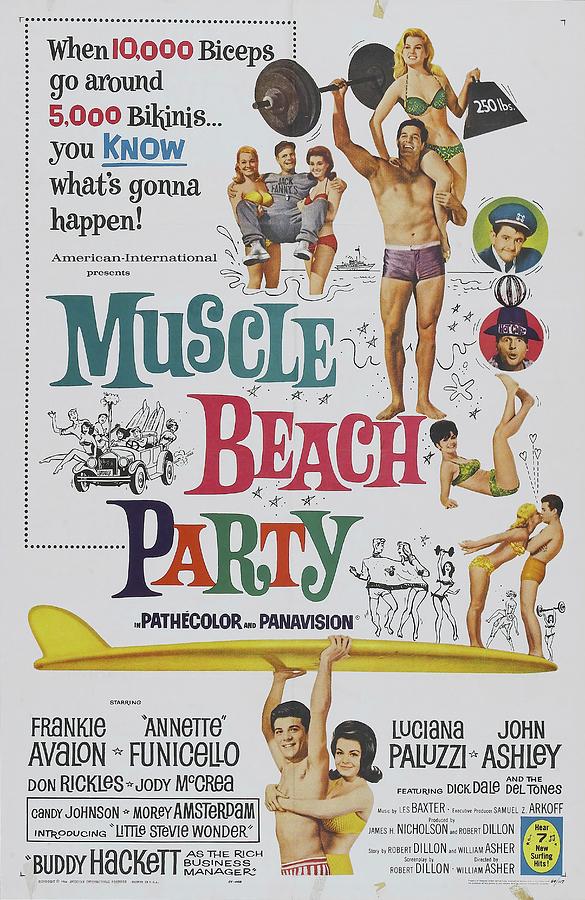 Muscle Beach Party -1964-. Photograph by Album
