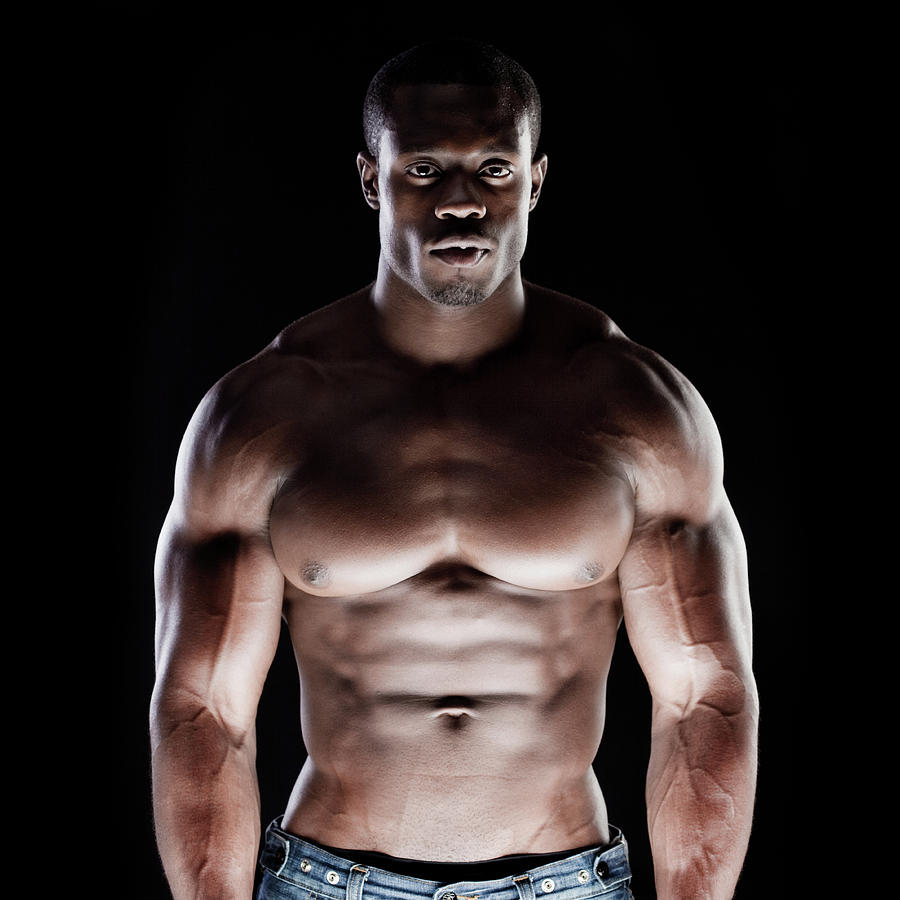 Muscular Man Photograph by Pkline