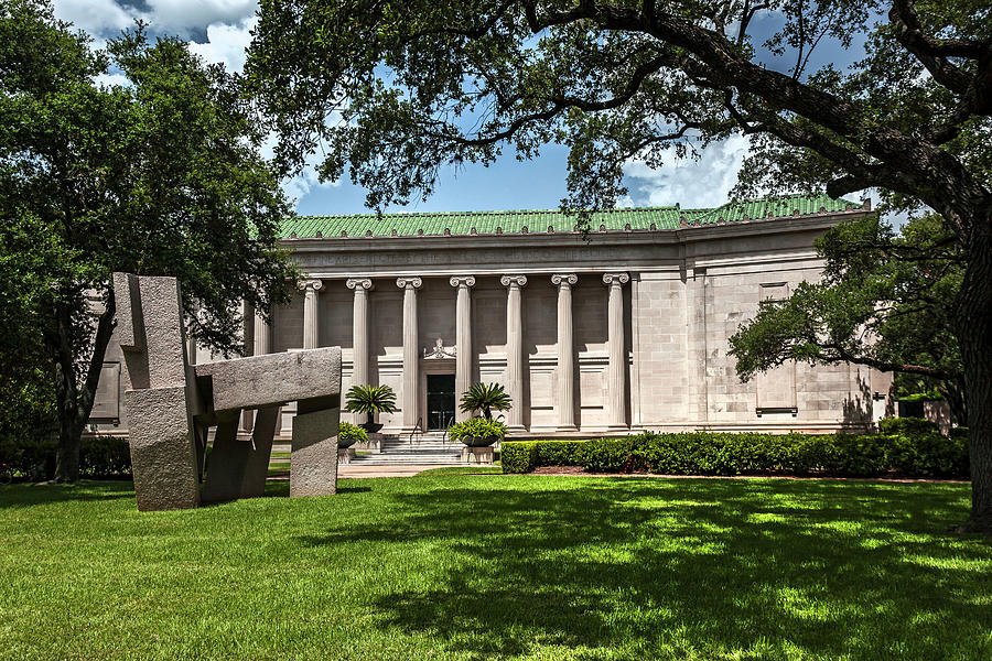 Architecture Digital Art - Museum Of Fine Arts Houston, Texas by Milton Photography