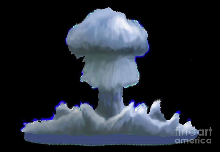 Mushroom Cloud Photograph by Elena Hartley/elabarts/science Photo Library