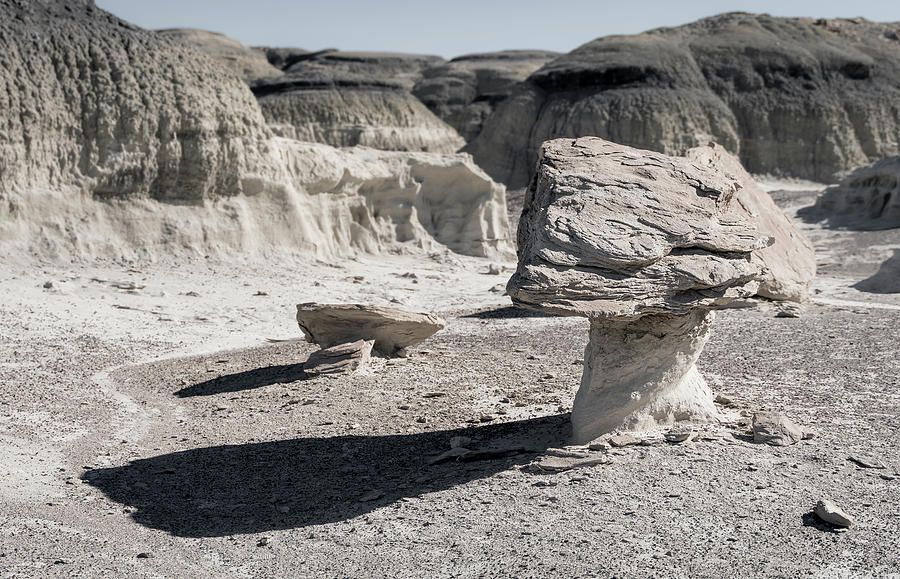 Mushroom Formation At Bisti Badlands Photograph By Cary Leppert Fine Art America 6208