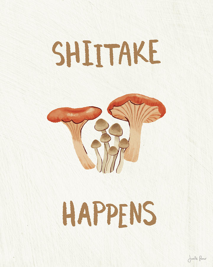 Mushroom Painting - Mushroom Madness I by Janelle Penner