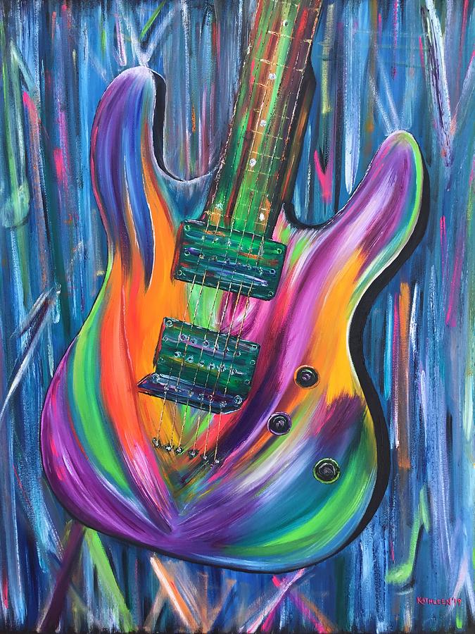 Music Knows No Color Painting by Kathleen DiBerardino - Pixels