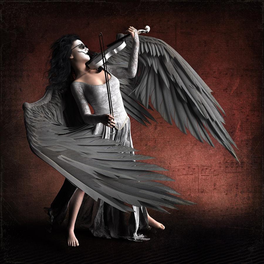 Music of Angels Digital Art by Alisa Williams