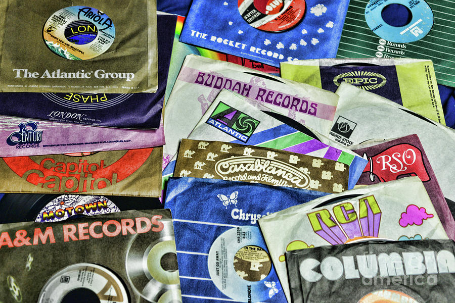 Music Photograph - Music-Record Labels  by Paul Ward