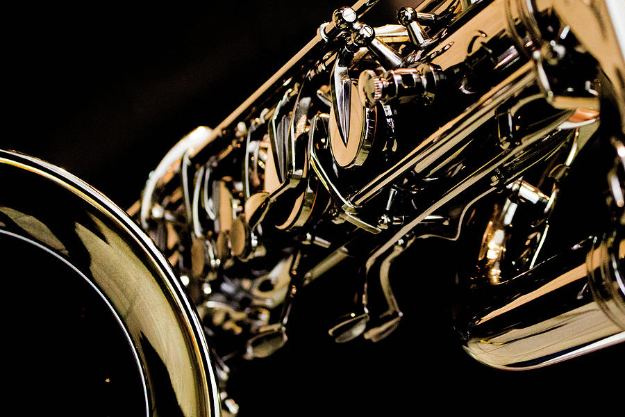 Musical Gold Saxophone Musical Instrument Photograph by Nancy Jacobson ...