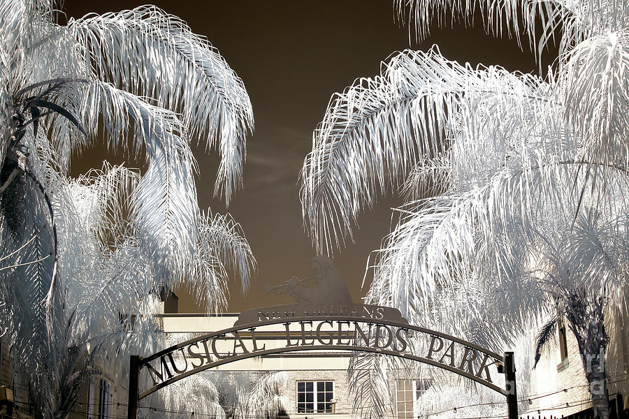 Musical Legends Park New Orleans Infrared Photograph by John Rizzuto