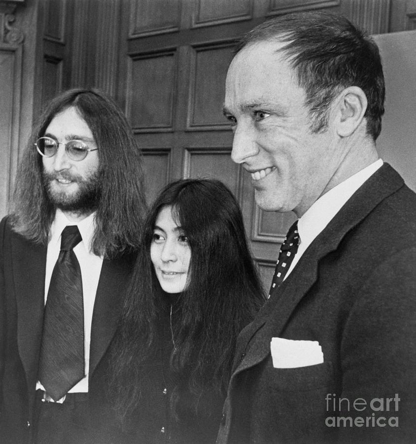 Musician Lennon And Ono With Prime Photograph by Bettmann