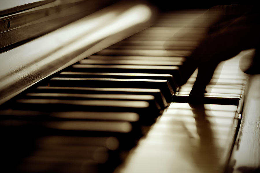 Musician Play Piano Photograph by Massimo Merlini