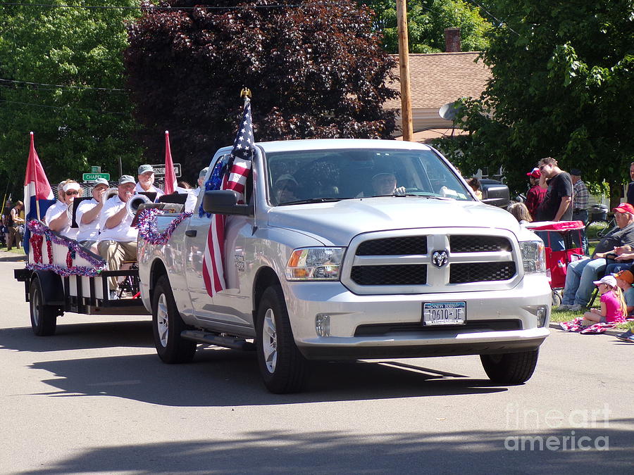 Musicians Performing In 2019 Springville Dairy Festival Parade Photograph