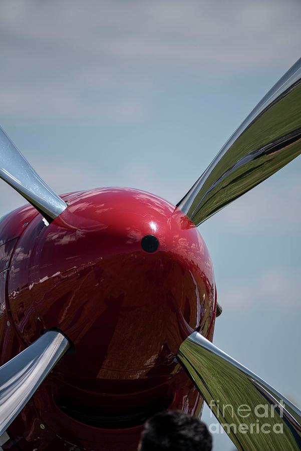 Tuskegee Airman Mustang Propellers Photograph by David Bearden