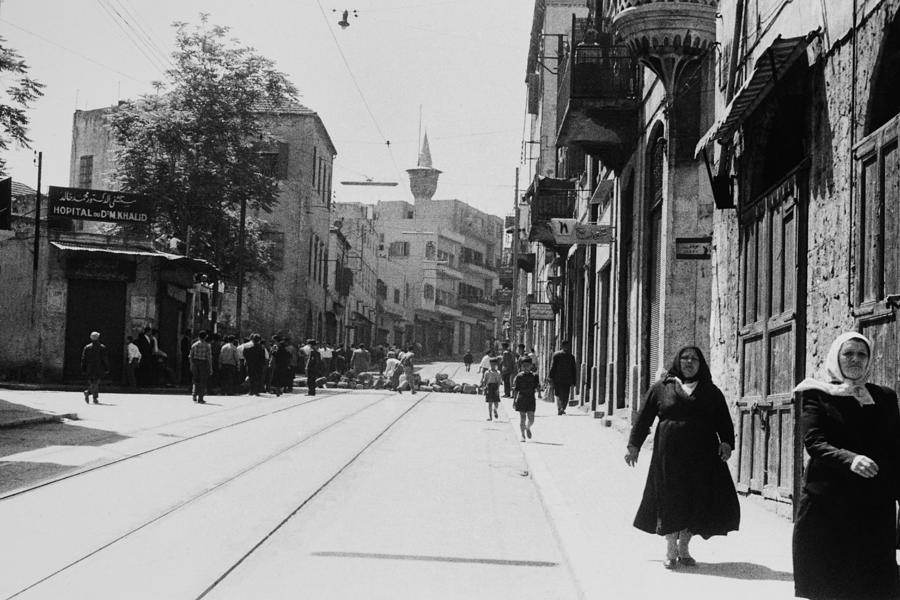 Muslim Area Basta In Beiruth In Lebanon Photograph by Keystone-france