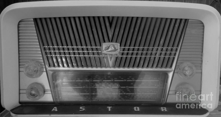 My 1950s Radio Photograph by Julie Grimshaw
