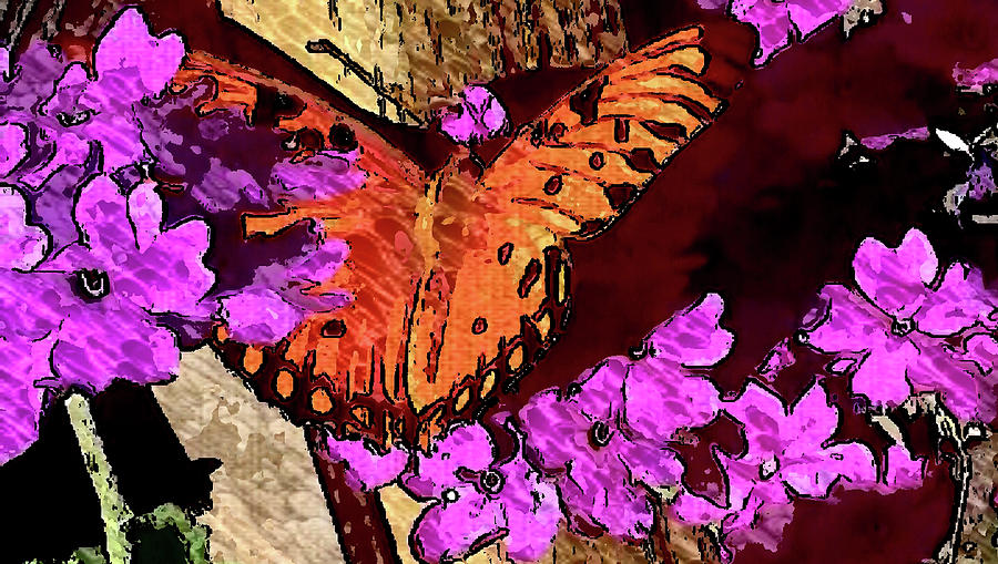 My Beautiful Butterfly Digital Art