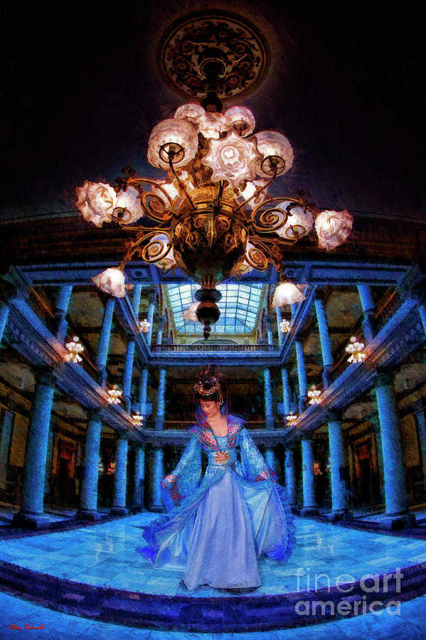 My Blue Dress In My Blue Palace Photograph by Blake Richards
