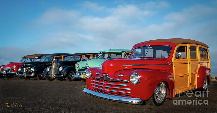 My Collection of Woodies Photograph by David Levin