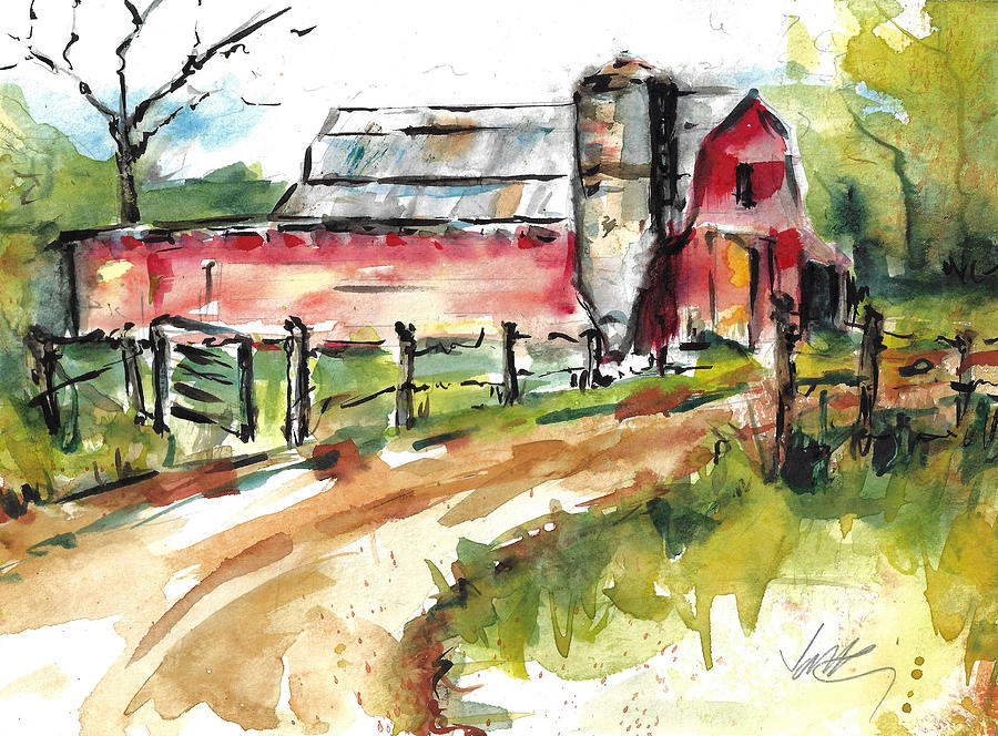 My Cousin's Barn in the Ozarks by Jacki Kellum My Cousin's Barn in the Ozarks by Jacki Kellum