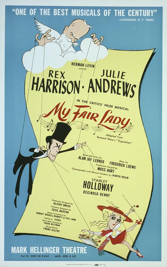 My Fair Lady Painting by Al Hirschfeld My Fair Lady Painting by Al Hirschfeld