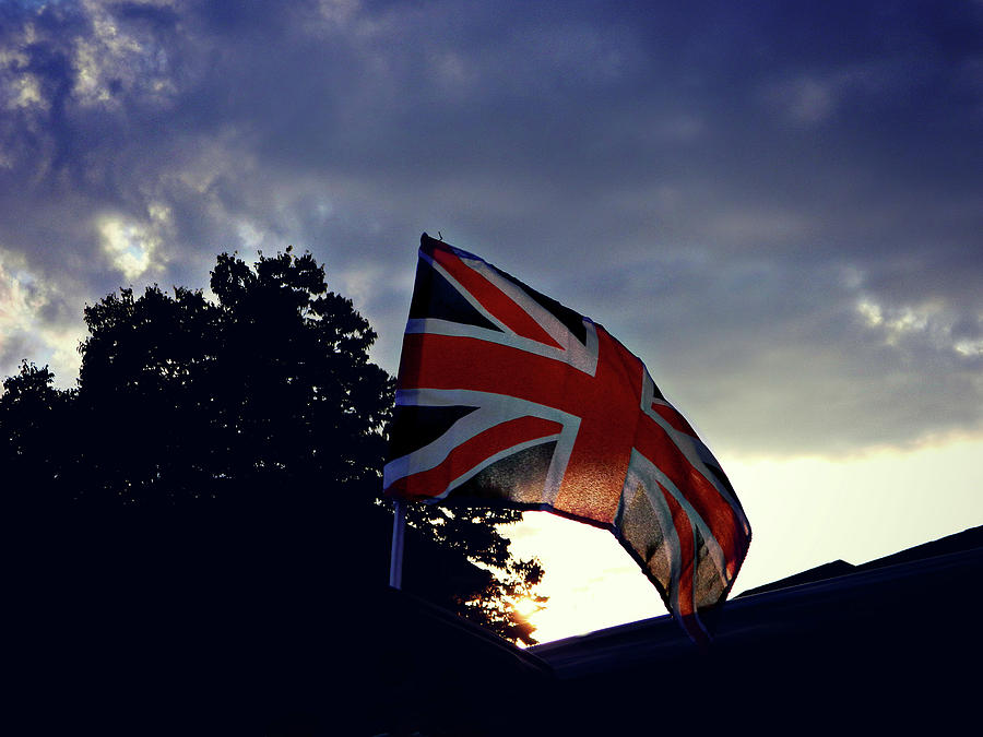 My Flag Photograph by Cyryn Fyrcyd
