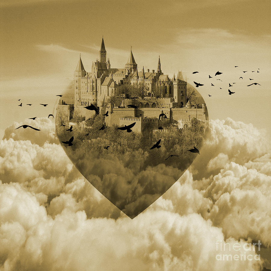 My Heart is My Castle  Painting by Gull G