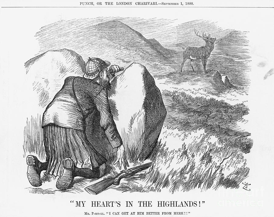 My Hearts In The Highlands, 1888 Drawing by Print Collector