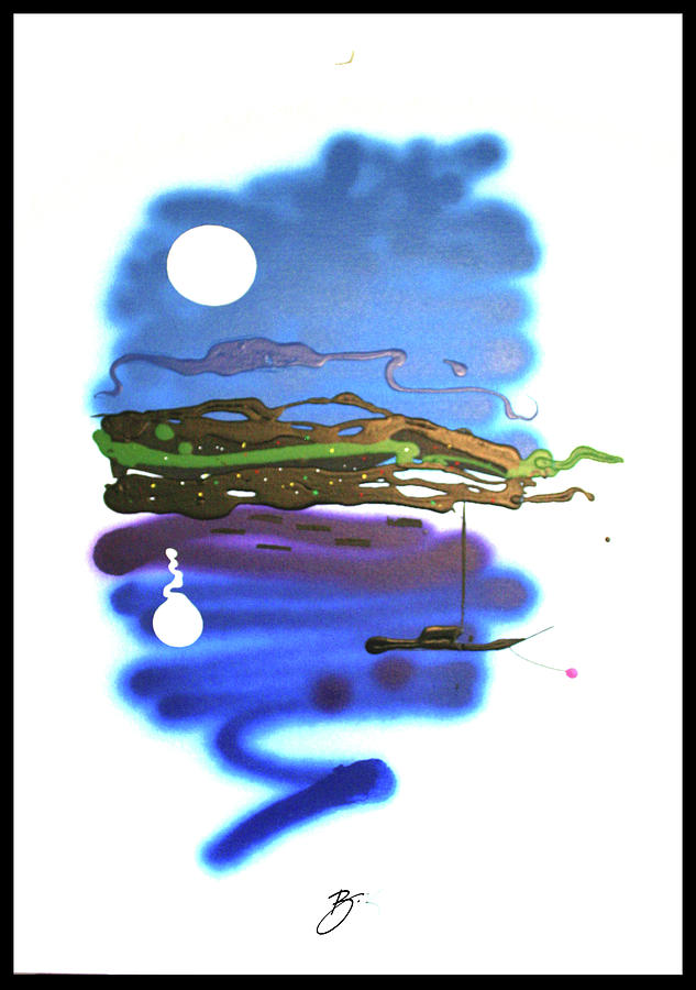 Sailing Painting - My Home Port by Richard Buckley Sailing Painting - My Home Port by Richard Buckley