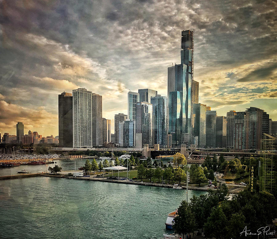 Chicago Photograph - My Kind Of Town by Andrea Platt