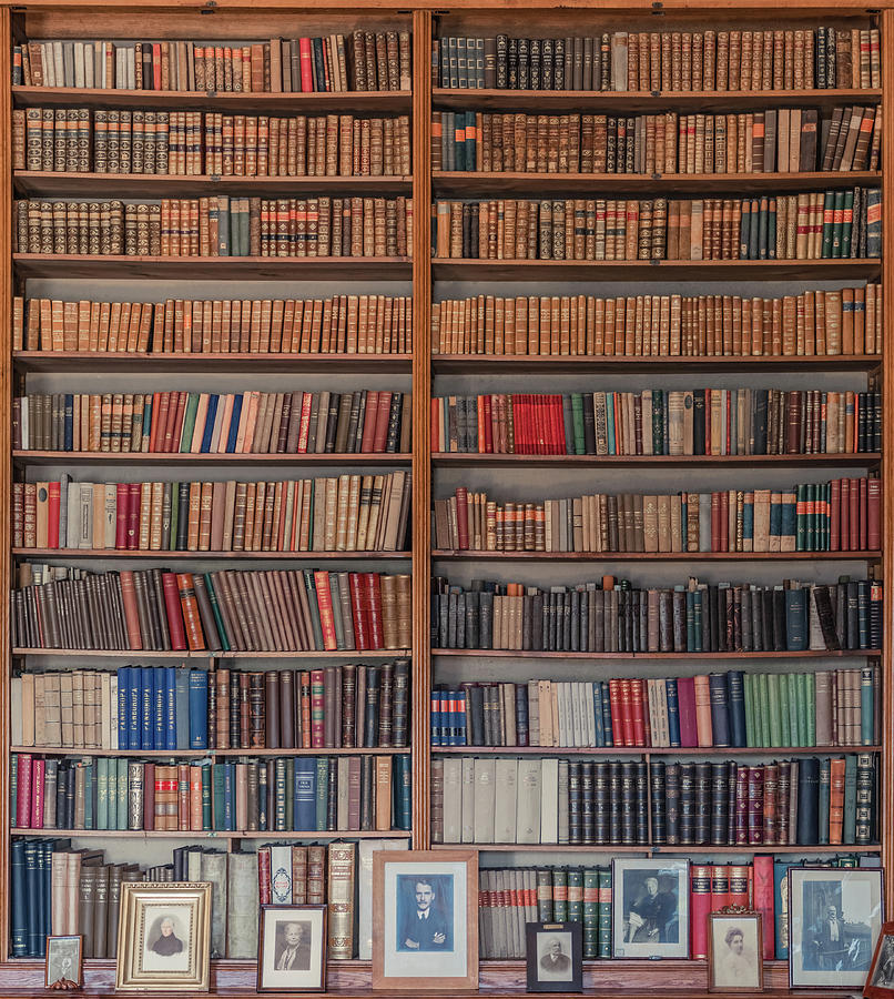 Book Photograph - My Library by Miroslaw