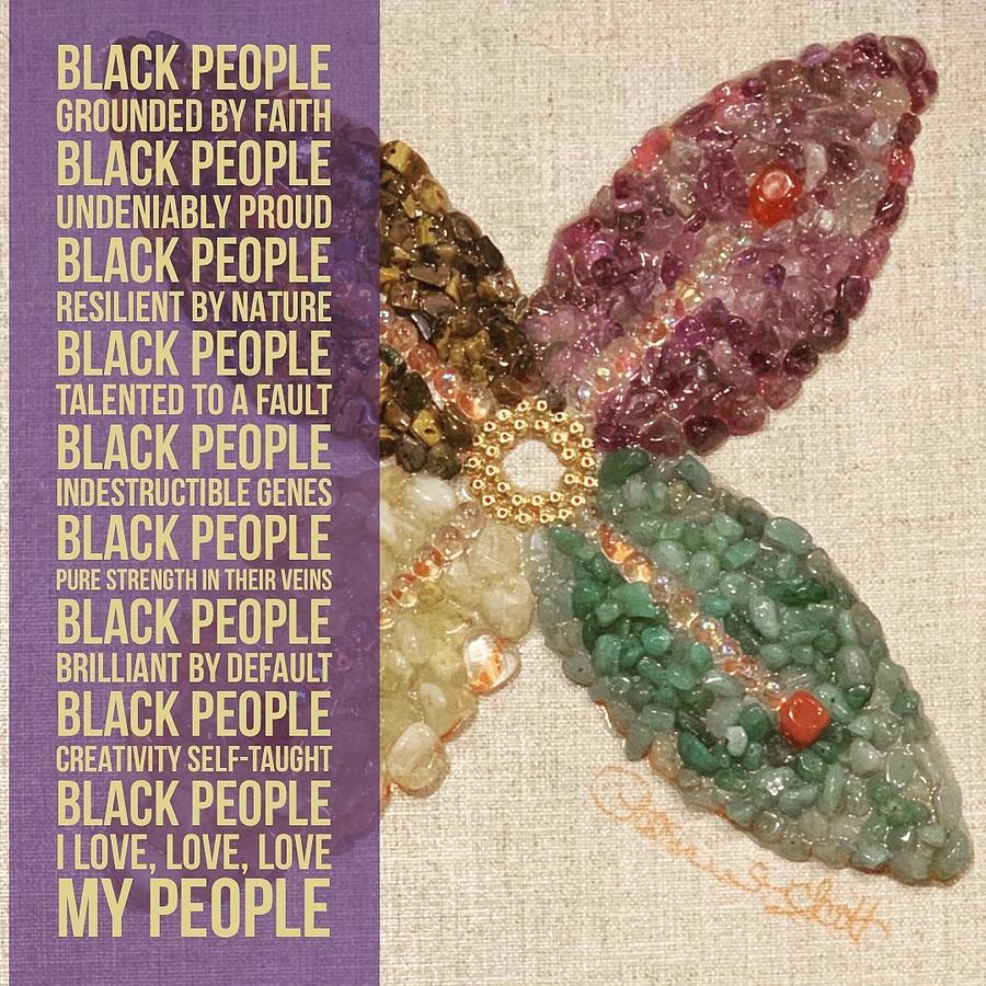 Poetry Photograph - My People by Patrice Scott Poetry Photograph - My People by Patrice Scott