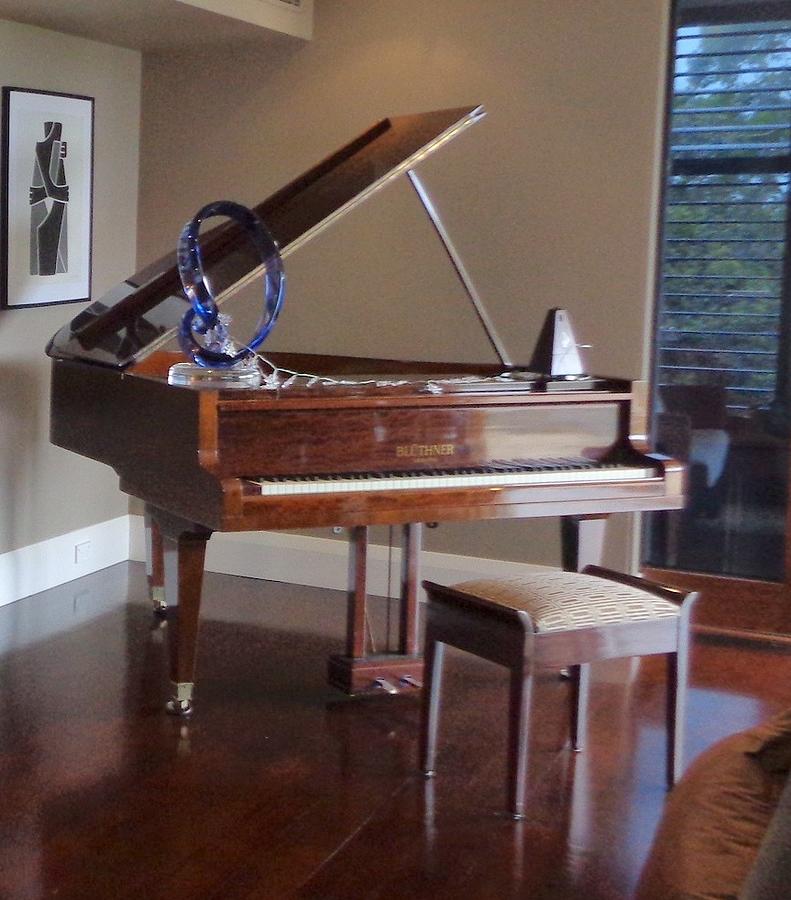 My Piano Photograph by VIVA Anderson