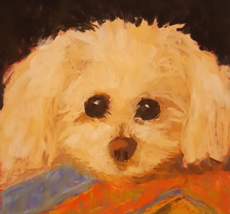 Portrait Pastel - My Princess by Ellen Kirwan Portrait Pastel - My Princess by Ellen Kirwan