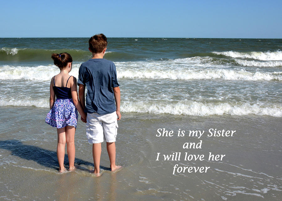 My Sister Forever Photograph by Jerry Griffin