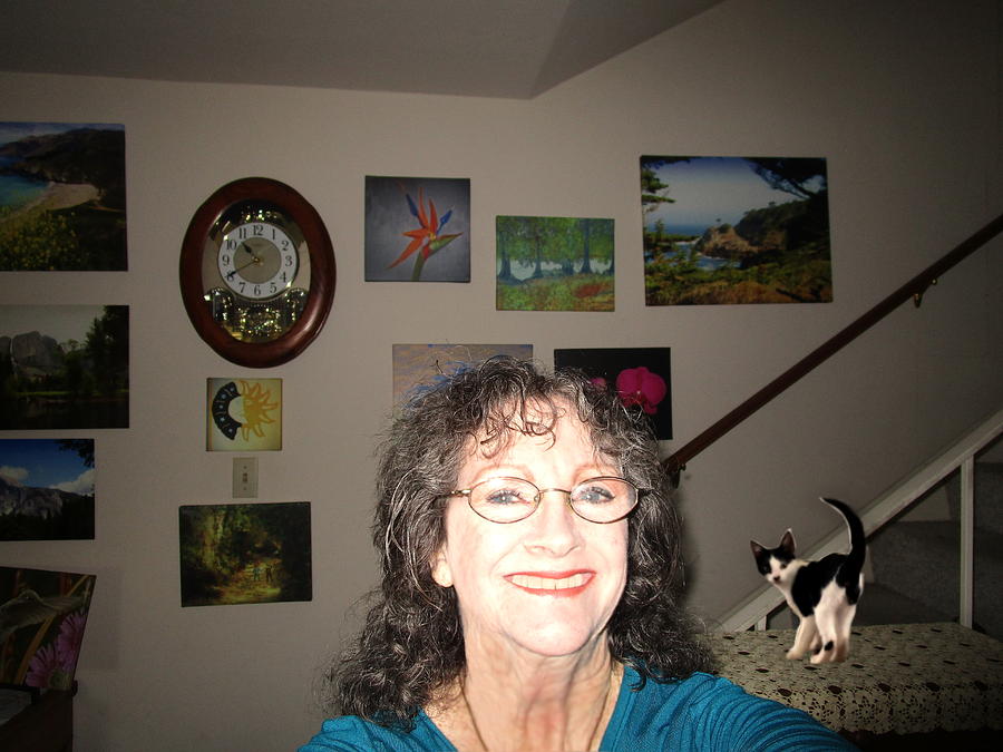 My Studio And Shasta by Joyce Dickens My Studio And Shasta by Joyce Dickens