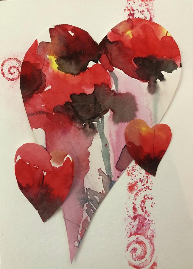 My Valentine Four Painting by Tara Moorman