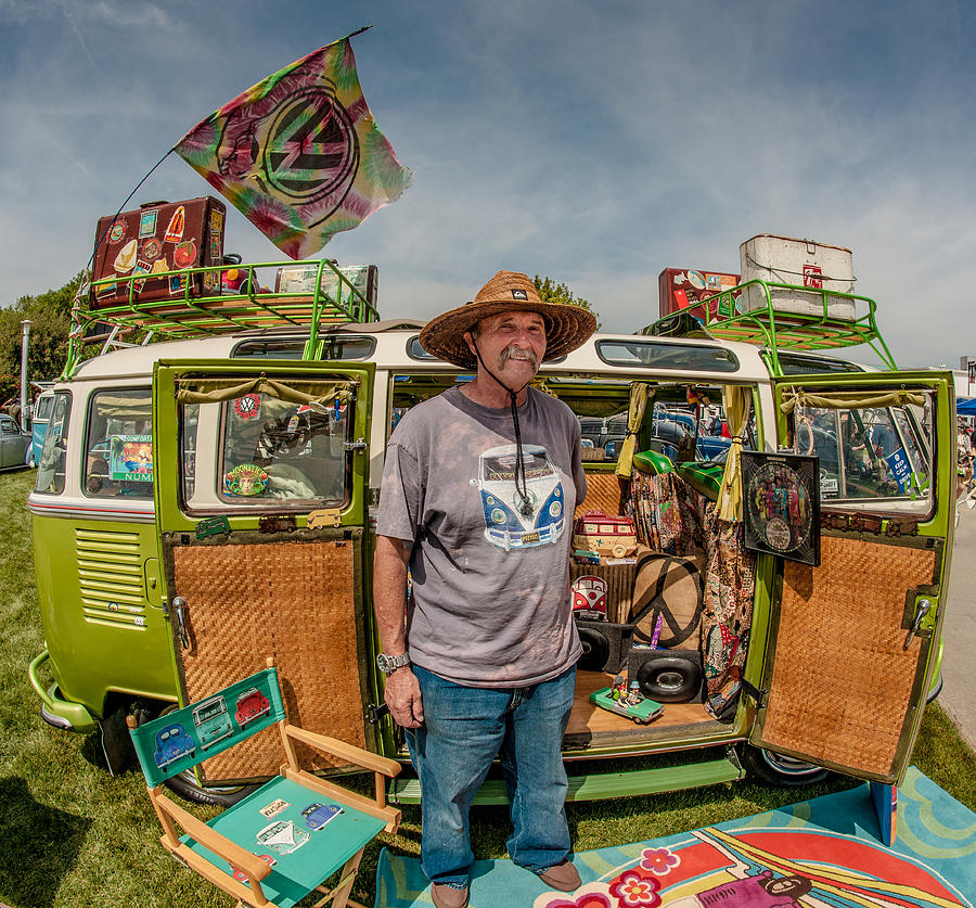 My Vw Bus Photograph by Kirk Cypel
