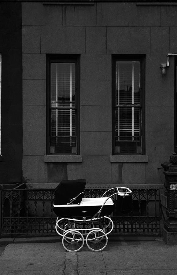 Myc Brownstone And Pram Photograph by I C Rapoport Myc Brownstone And Pram Photograph by I C Rapoport